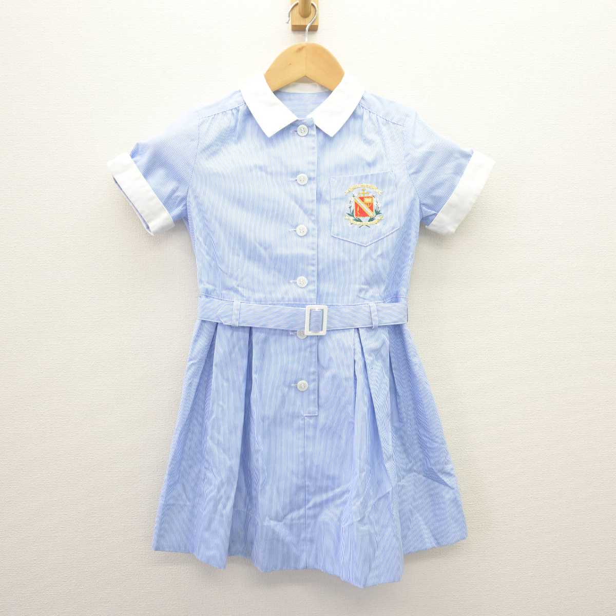 【中古】神奈川県 横浜雙葉小学校 女子制服 1点 (ワンピース) sf066440