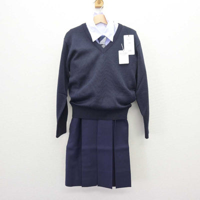 【中古】東京都 光塩女子学院初等科 女子制服 6点 (ブレザー・ニット・シャツ・ジャンパースカート) sf066441