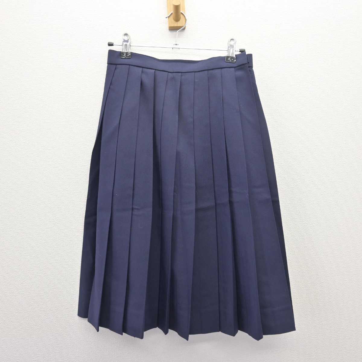 【中古】北海道 白石中学校 女子制服 3点 (セーラー服・スカート) sf066449