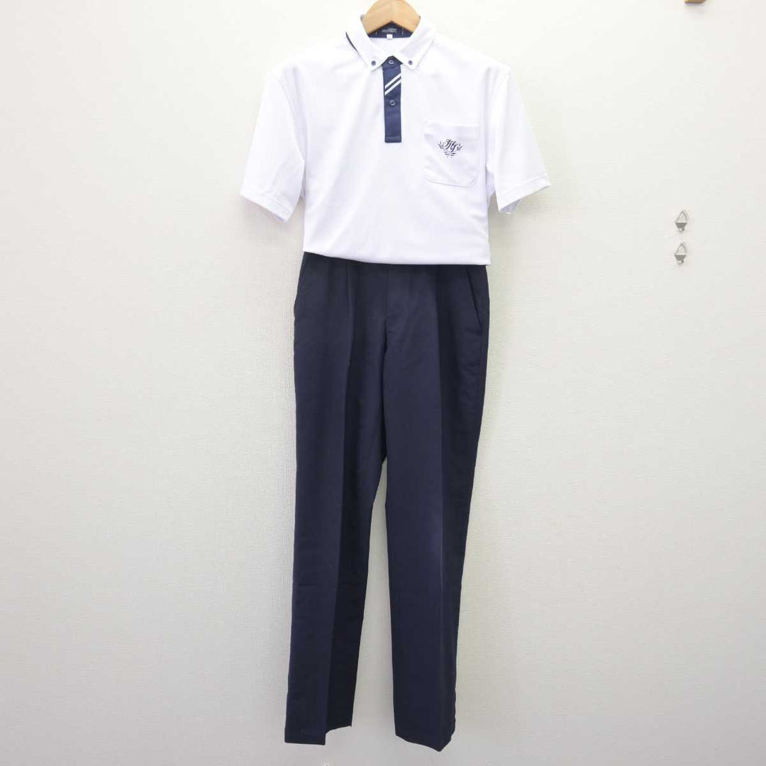 中古】岐阜県 富田学園 富田高等学校 男子制服 3点 (シャツ・ズボン