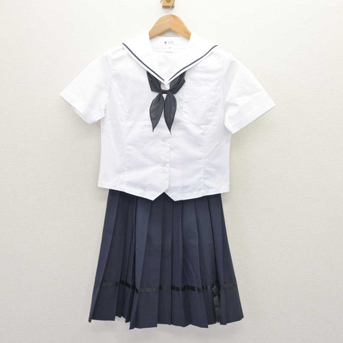 中古】大阪府 樟蔭高等学校 女子制服 2点 (セーラー服・スカート) sf070763 | 中古制服通販パレイド