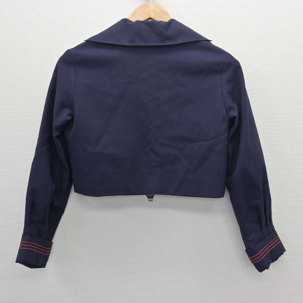 【中古】熊本県 ルーテル学院中学・高等学校 女子制服 3点 (セーラー服・ジャンパースカート) sf066495