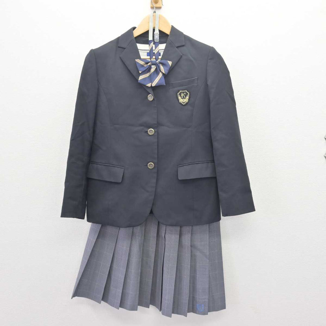 中古】千葉県 船橋北高等学校 女子制服 4点 (ブレザー・ニット・スカート) sf066500 | 中古制服通販パレイド