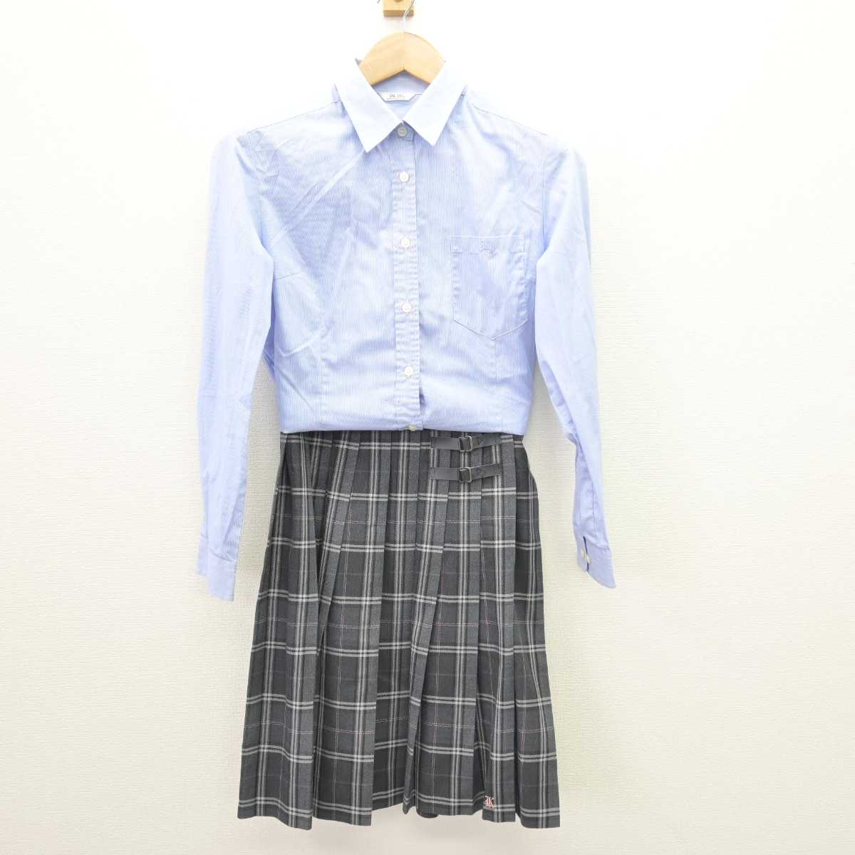 中古】栃木県 上三川高等学校 女子制服 4点 (ブレザー・シャツ・スカート) sf066513 | 中古制服通販パレイド