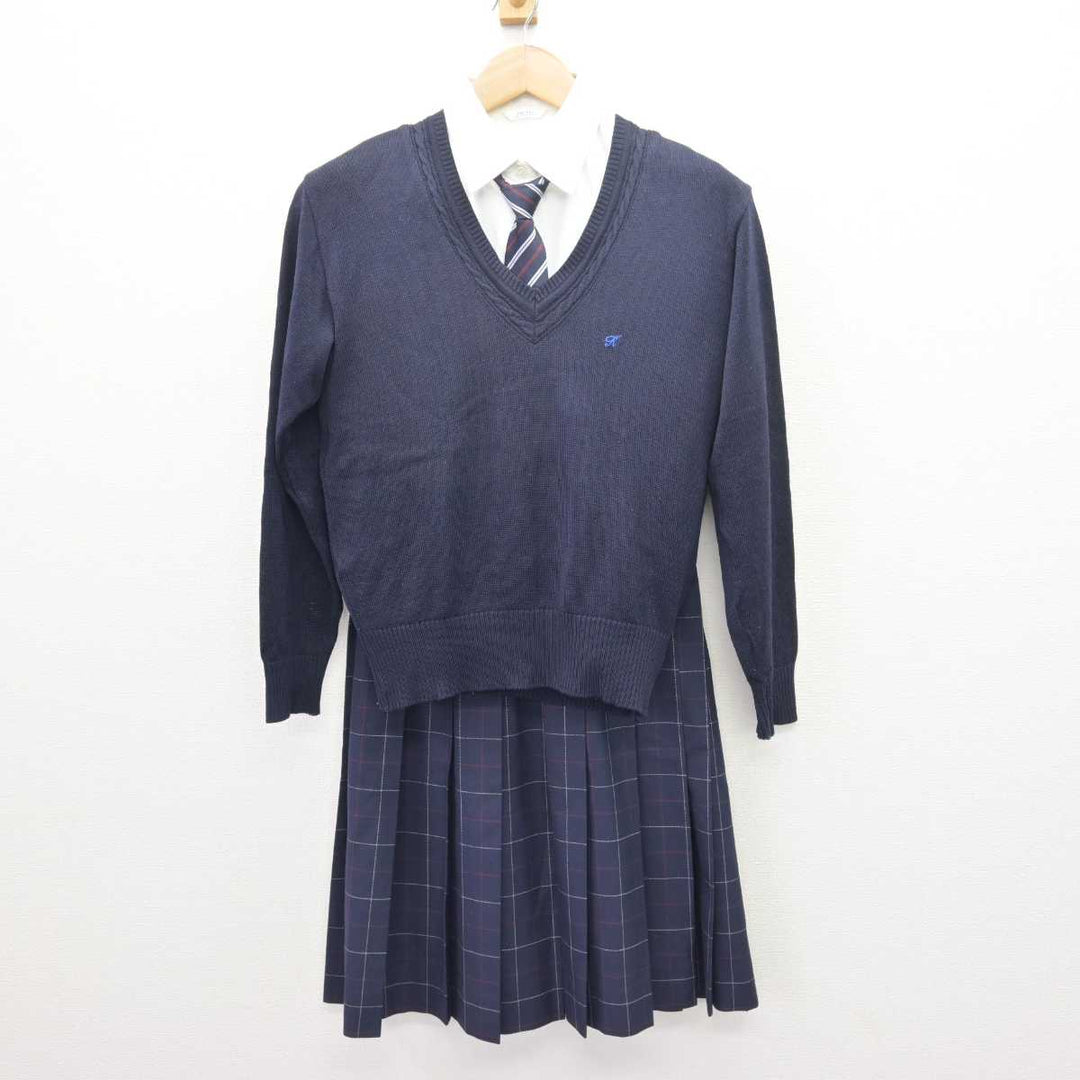 中古】東京都 吉祥女子高等学校 女子制服 6点 (ブレザー・ニット・シャツ・スカート) sf066520 | 中古制服通販パレイド