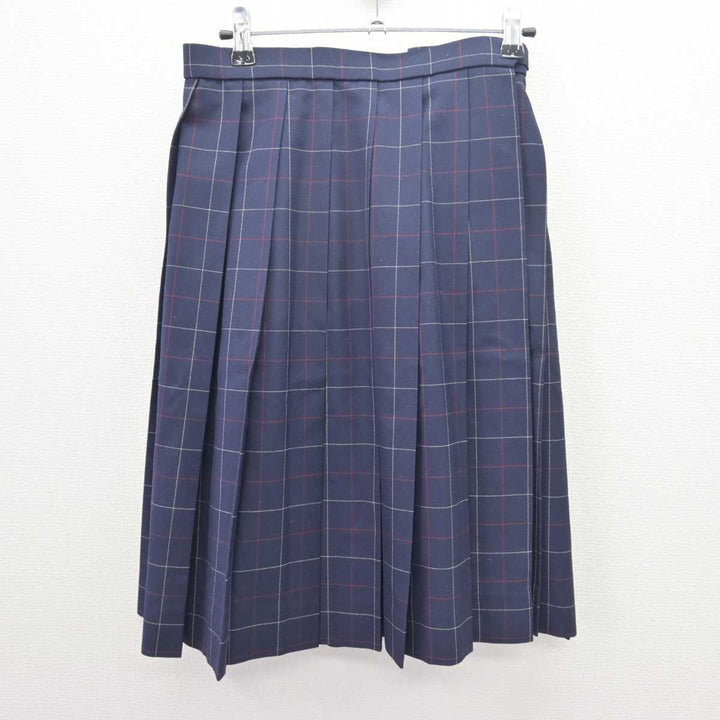 【中古】東京都 吉祥女子高等学校 女子制服 6点 (ブレザー・ニット・シャツ・スカート) sf066520