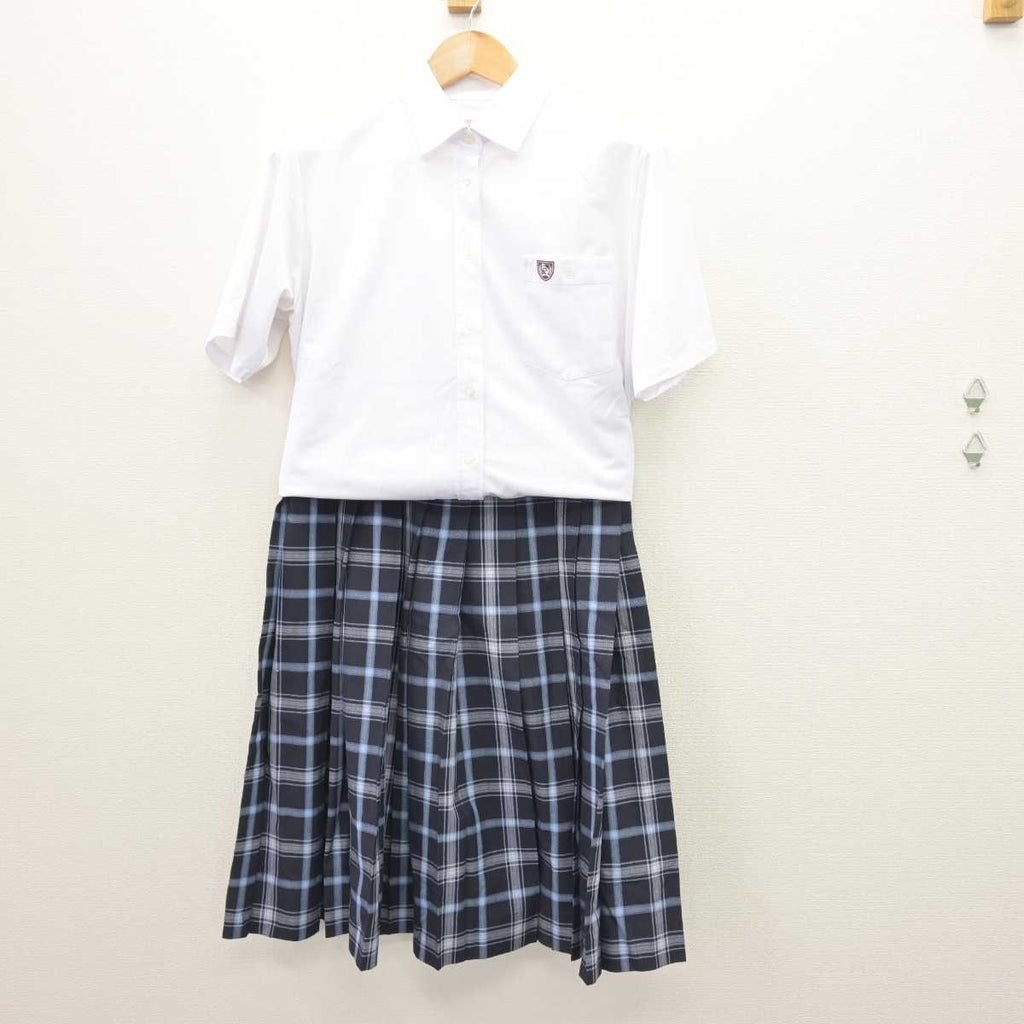 中古】愛知県 神丘中学校 女子制服 3点 (シャツ・スカート) sf066533 | 中古制服通販パレイド