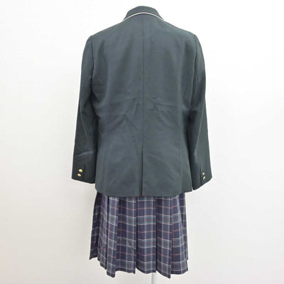 【中古】京都府 立命館宇治中学校・高等学校 女子制服 5点 (ブレザー・シャツ・スカート) sf066540