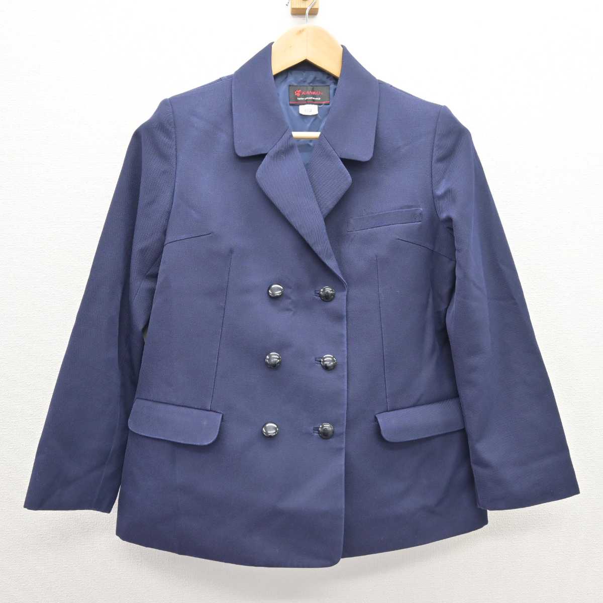 【中古】愛媛県 松山市立南中学校 女子制服 2点 (ブレザー・スカート) sf066554