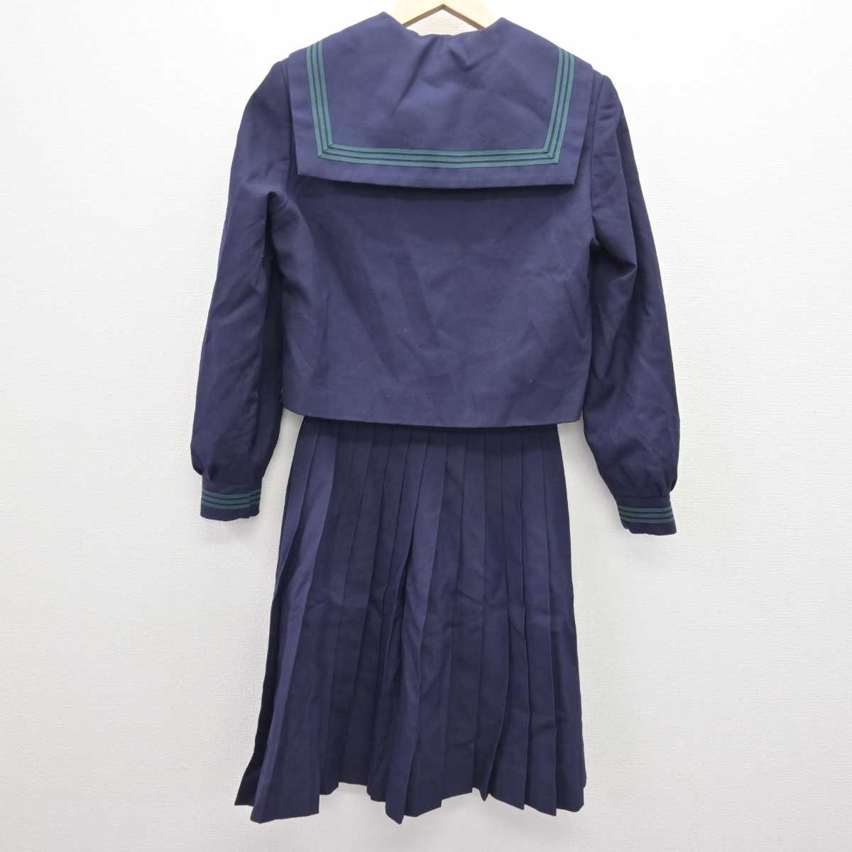 【中古】兵庫県 上郡高等学校 女子制服 3点 (セーラー服・スカート) sf066649