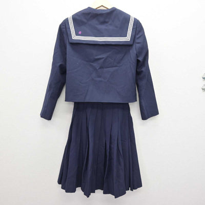 【中古】石川県 紫錦台中学校 女子制服 4点 (セーラー服・スカート) sf066653