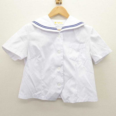 【中古】石川県 紫錦台中学校 女子制服 2点 (セーラー服・スカート) sf066655