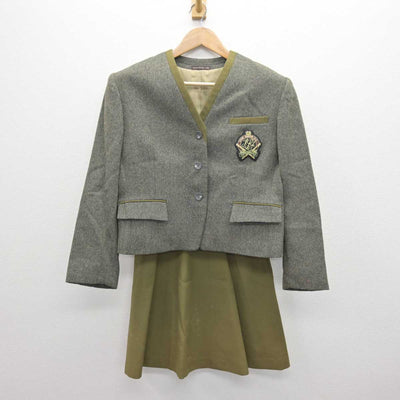 【中古】千葉県 中央学院高等学校/旧制服 女子制服 3点 (ブレザー・スカート・スカート) sf066668