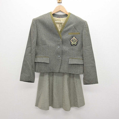 【中古】千葉県 中央学院高等学校/旧制服 女子制服 3点 (ブレザー・スカート・スカート) sf066668