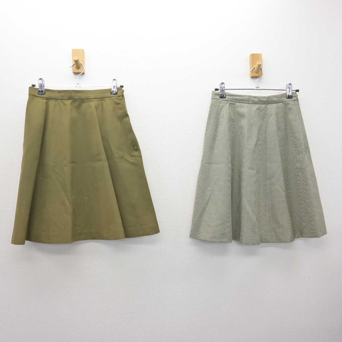 【中古】千葉県 中央学院高等学校/旧制服 女子制服 3点 (ブレザー・スカート・スカート) sf066668