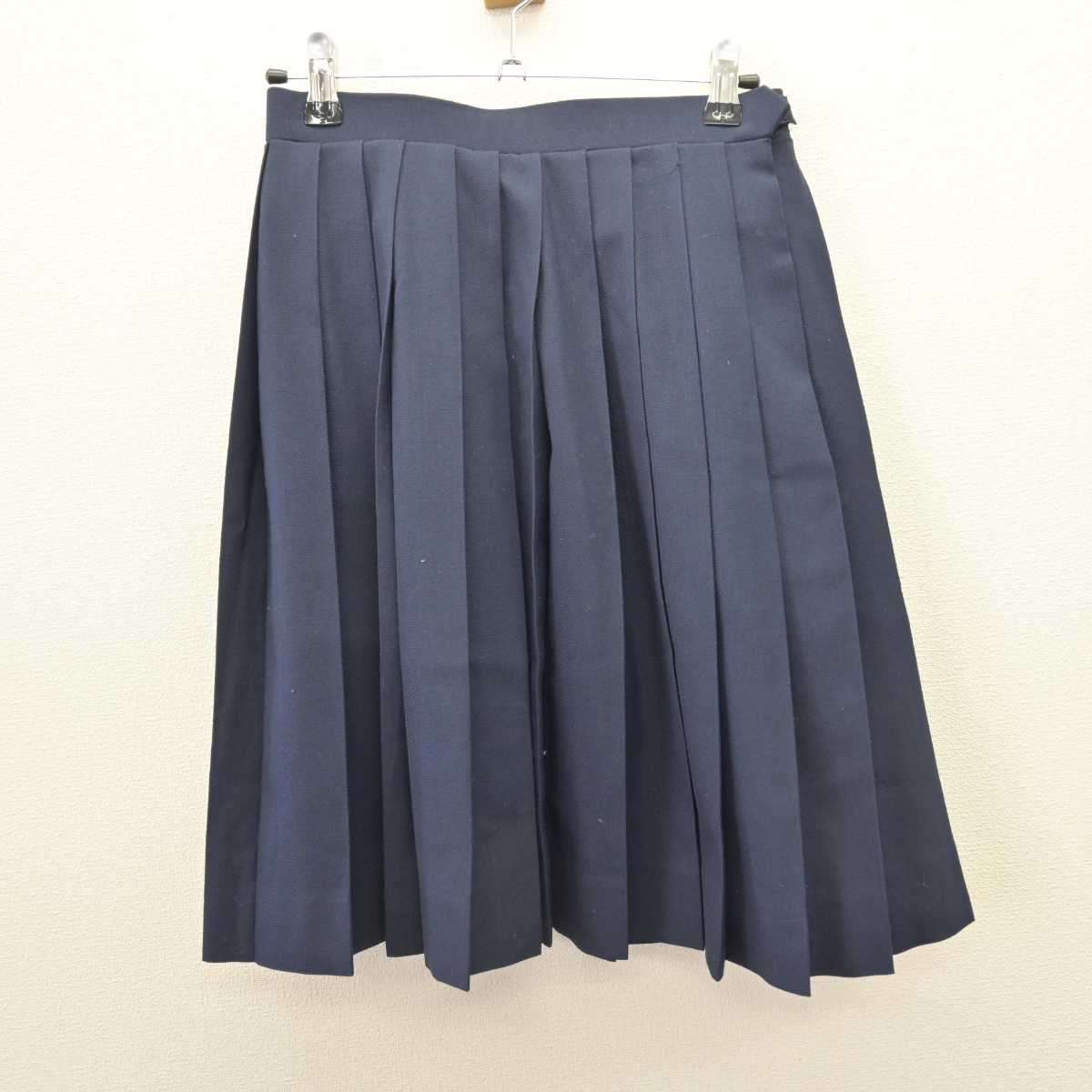 【中古】神奈川県 成瀬中学校 女子制服 3点 (セーラー服・スカート) sf066713