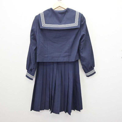 【中古】神奈川県 成瀬中学校 女子制服 2点 (セーラー服・スカート) sf066715