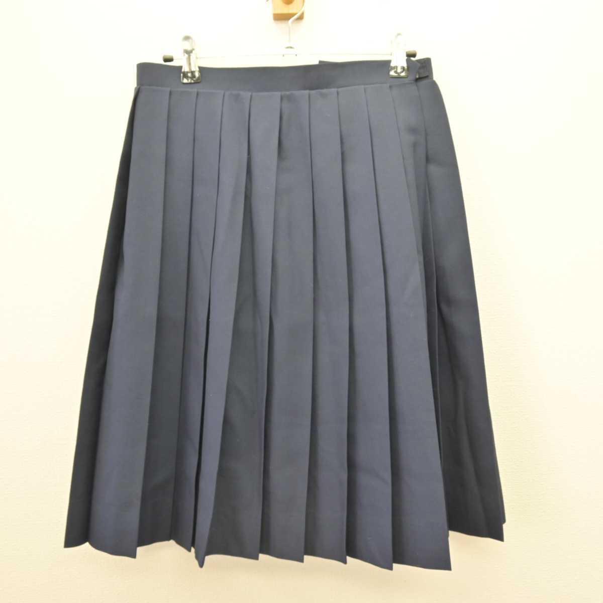 【中古】神奈川県 成瀬中学校 女子制服 2点 (セーラー服・スカート) sf066715