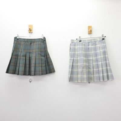 【中古】千葉県 流山中央高等学校 女子制服 2点 (スカート・スカート) sf066719