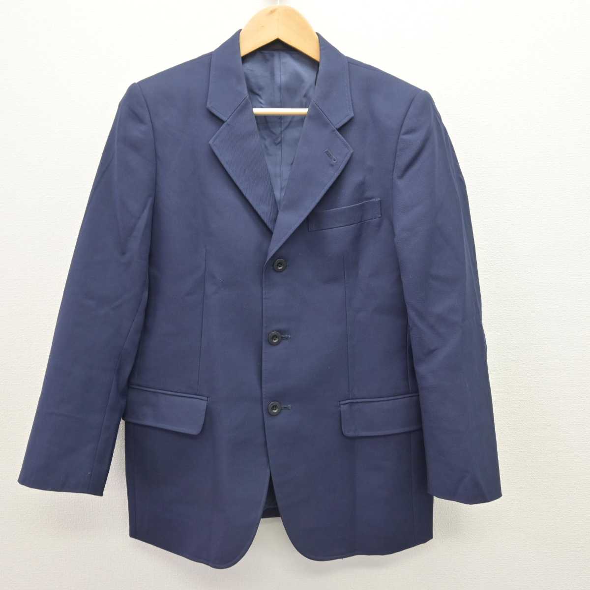 【中古】神奈川県 大和市立大和中学校 男子制服 3点 (ブレザー・ズボン) sf066725