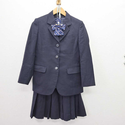 【中古】静岡県 富士見高等学校 女子制服 4点 (ブレザー・ベスト・スカート) sf066735