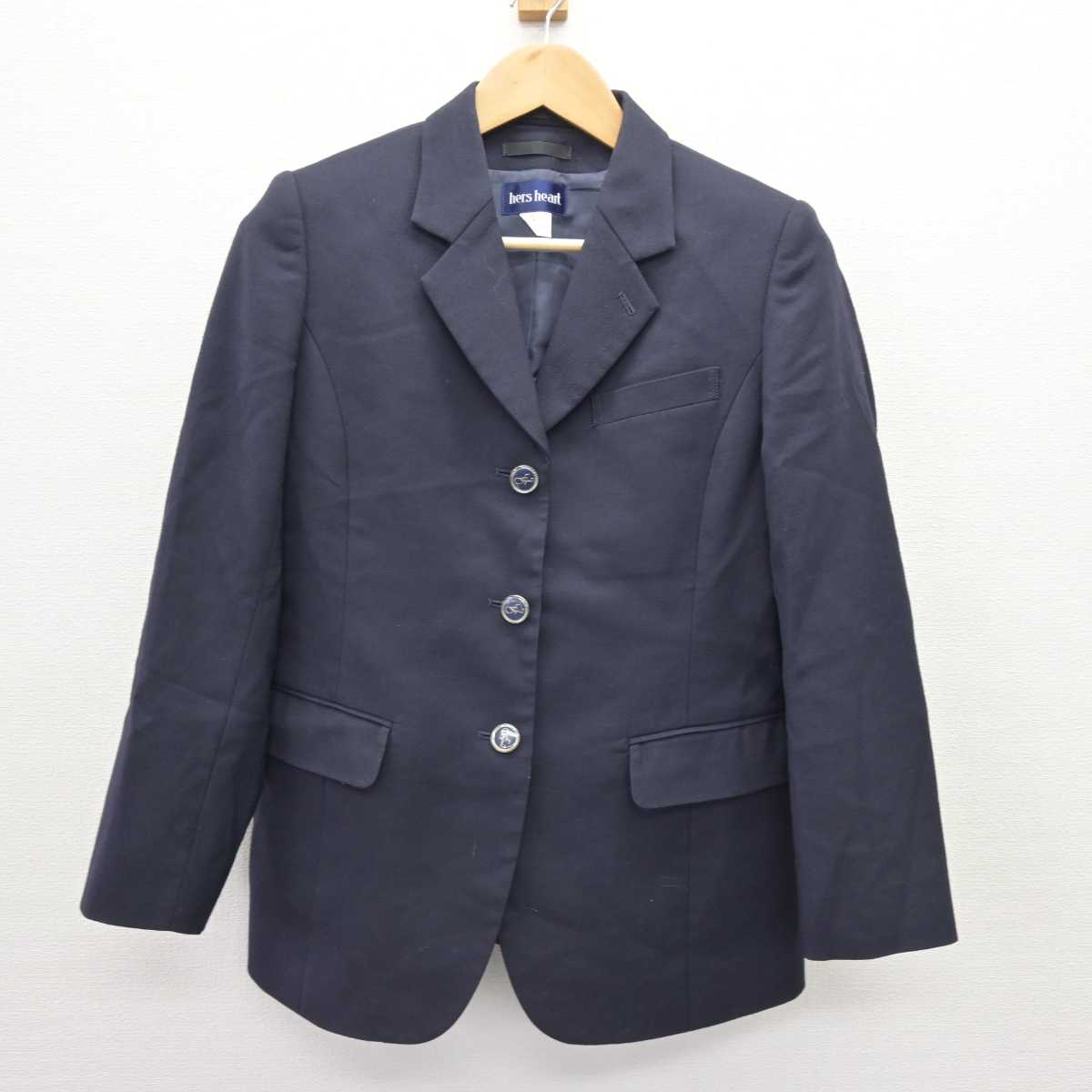 【中古】静岡県 富士見高等学校 女子制服 4点 (ブレザー・ベスト・スカート) sf066735