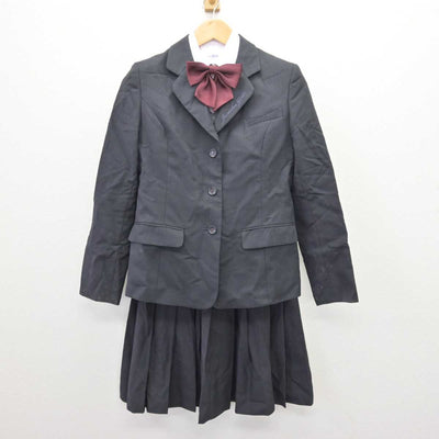 【中古】東京都 潤徳女子高等学校 女子制服 5点 (ブレザー・ニットベスト・シャツ・スカート) sf066743