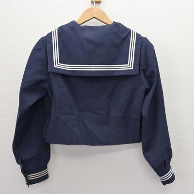 【中古】埼玉県 三郷市立南中学校 女子制服 3点 (セーラー服・ジャンパースカート) sf066751