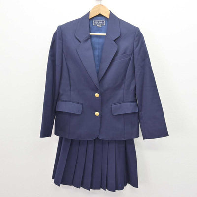 【中古】埼玉県 越ヶ谷高等学校 女子制服 2点 (ブレザー・スカート) sf066769