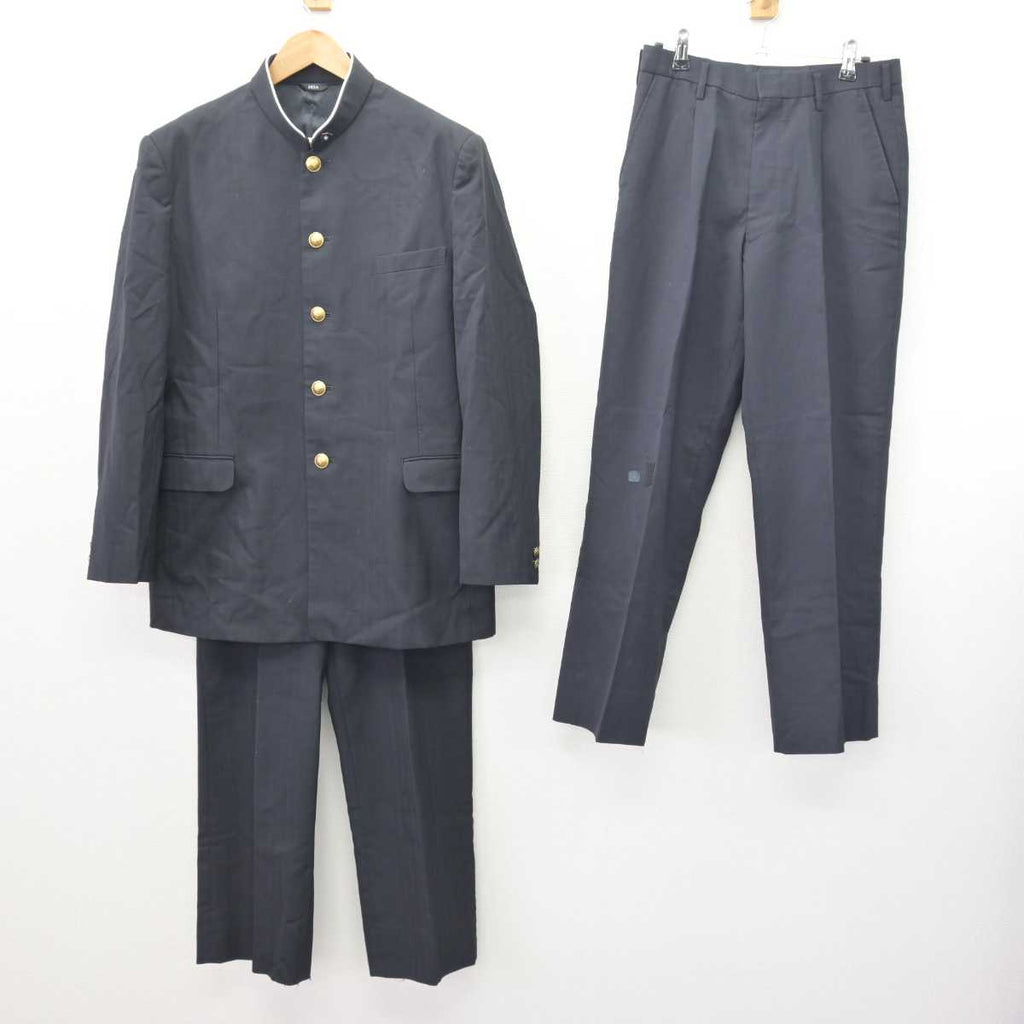 【中古】埼玉県 浦和実業学園高等学校 男子制服 3点 (学ラン・ズボン) sf066774