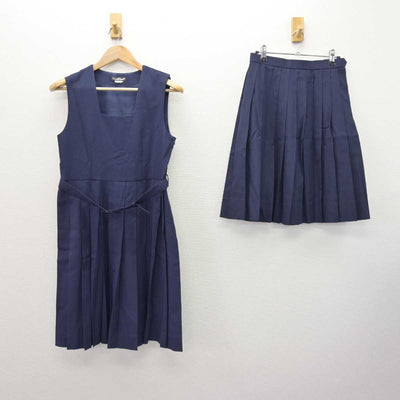 【中古】東京都 大森第八中学校 女子制服 4点 (セーラー服・スカート・ジャンパースカート) sf066794