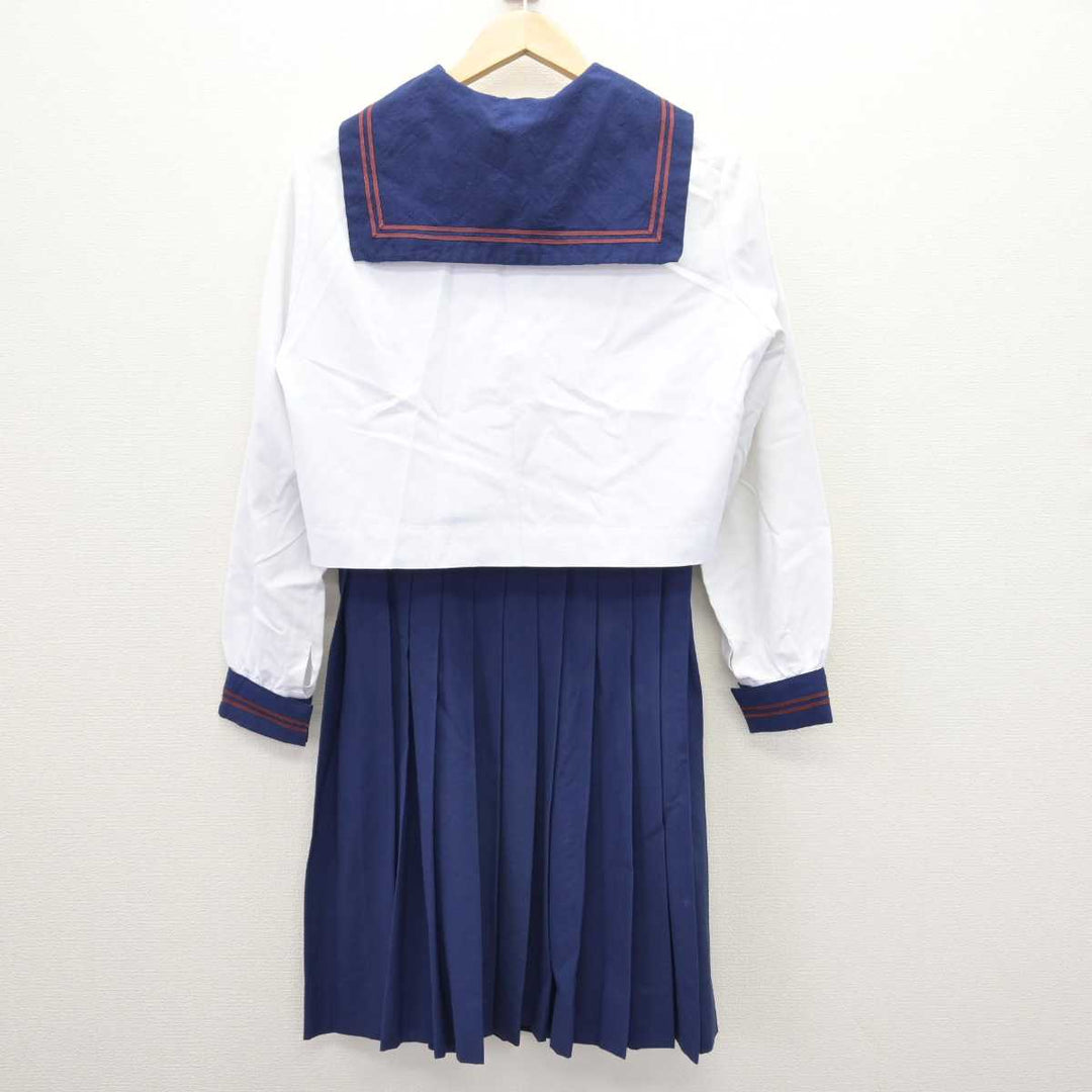 中古】鳥取県 米子東高等学校 女子制服 4点 (セーラー服