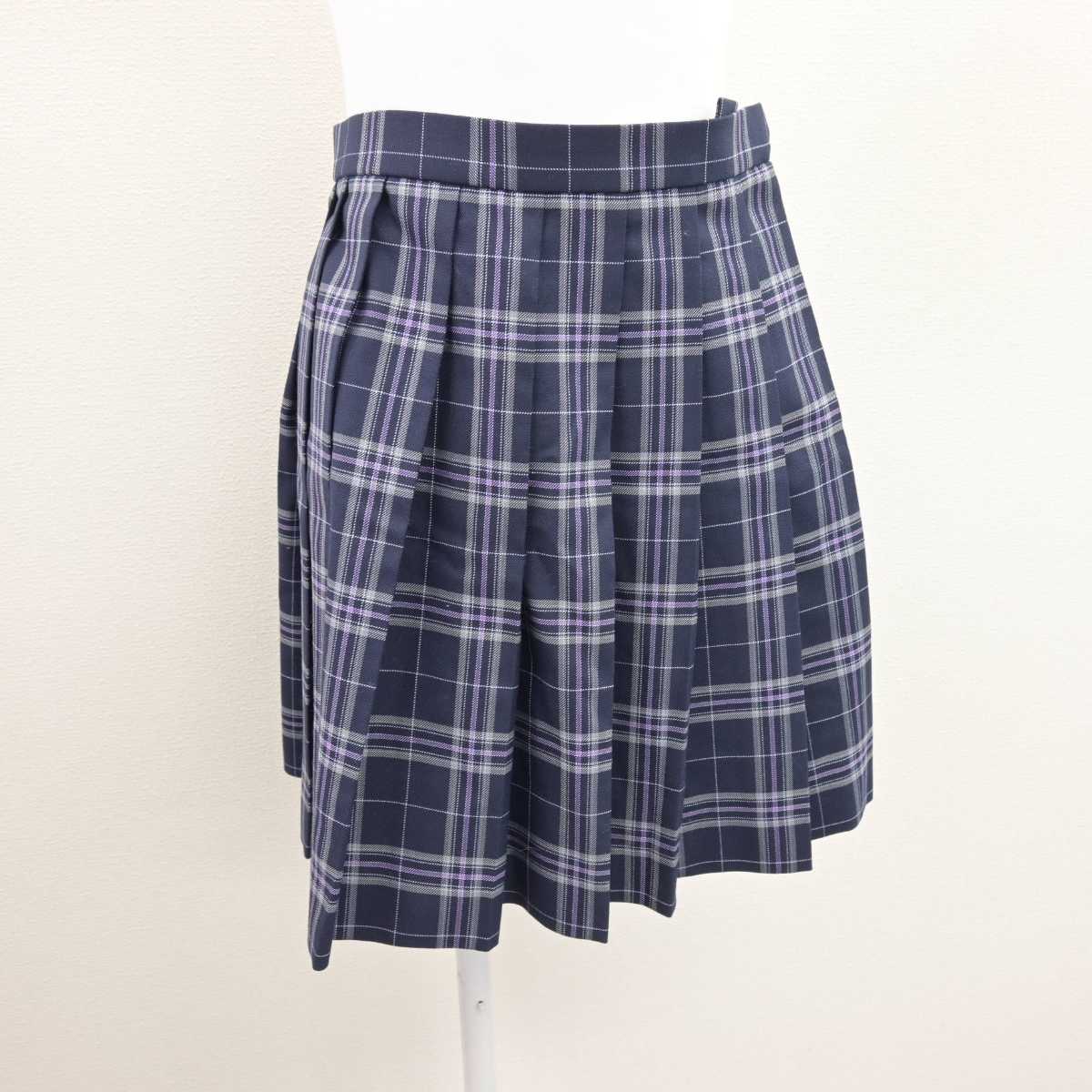 【中古】 N高等学校 女子制服 4点 (ブレザー・シャツ・スカート) sf066811