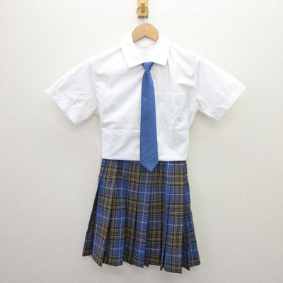 【中古】三重県 大橋学園高等学校 女子制服 3点 (シャツ・スカート) sf066836