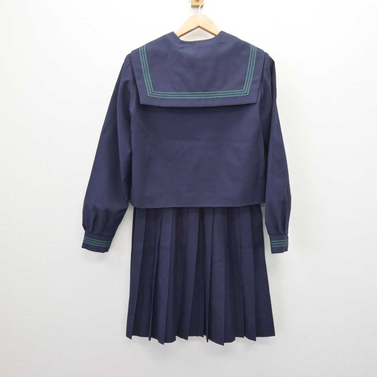 【中古】兵庫県 上郡高等学校 女子制服 3点 (セーラー服・スカート) sf066842