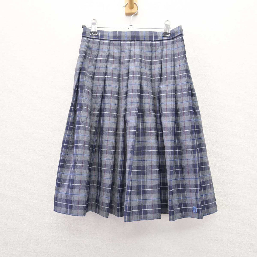 【中古】岡山県 邑久高等学校 女子制服 4点 (ブレザー・シャツ・スカート) sf066845