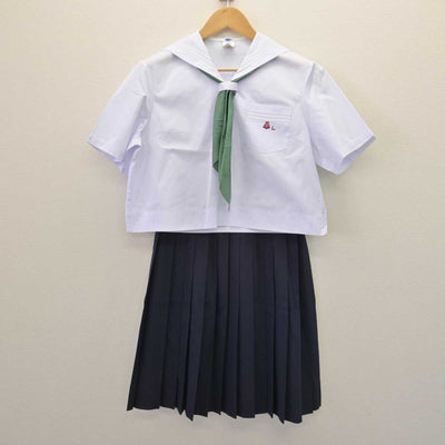 【中古】兵庫県 上郡高等学校 女子制服 3点 (セーラー服・スカート) sf066849