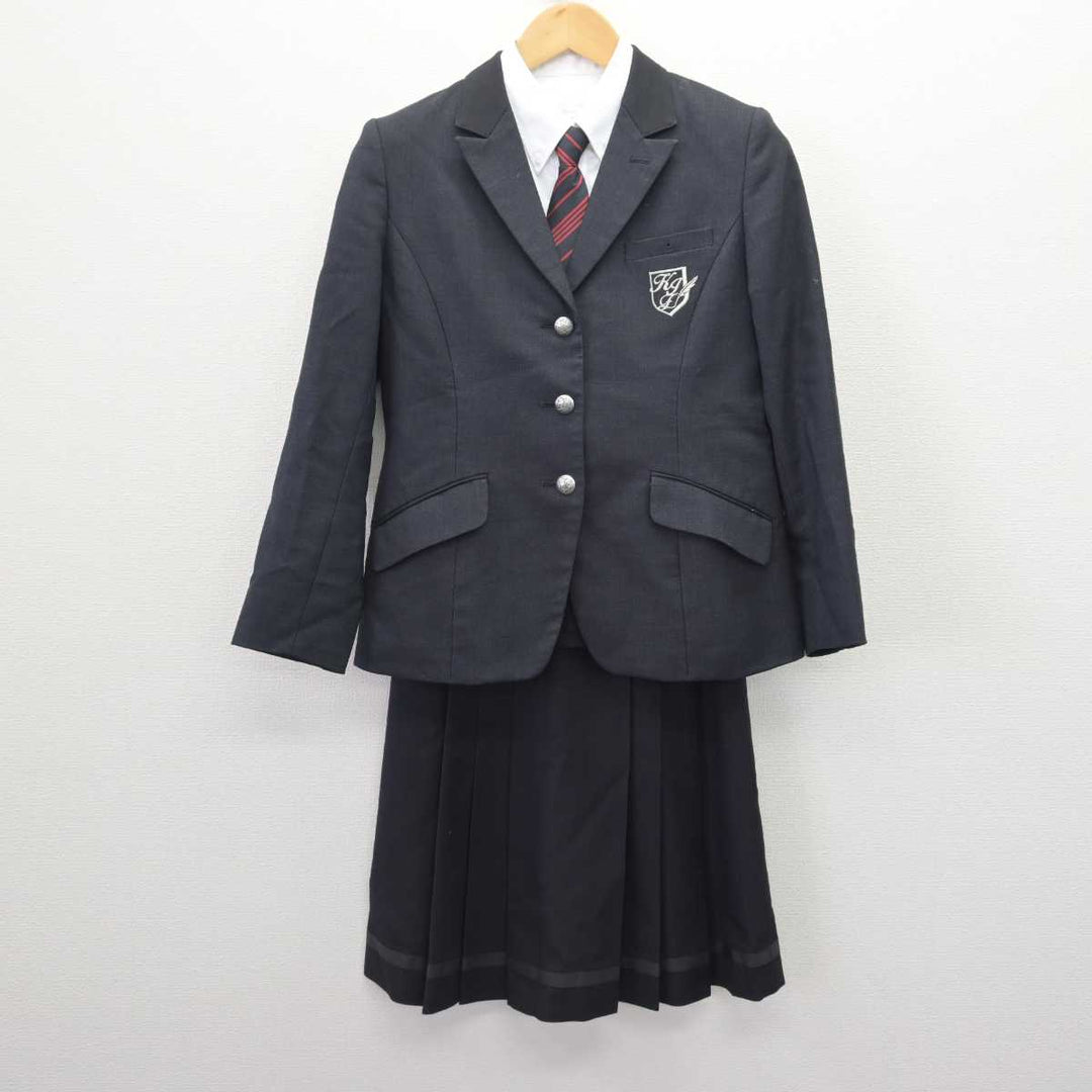 中古】福岡県 九州国際大学付属高等学校 女子制服 5点 (ブレザー・シャツ・スカート) sf066850 | 中古制服通販パレイド