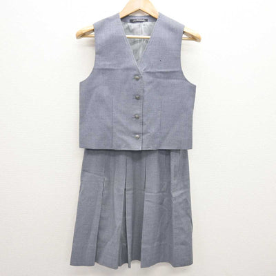 【中古】東京都 谷原中学校 女子制服 4点 (ブレザー・ベスト・スカート) sf066876