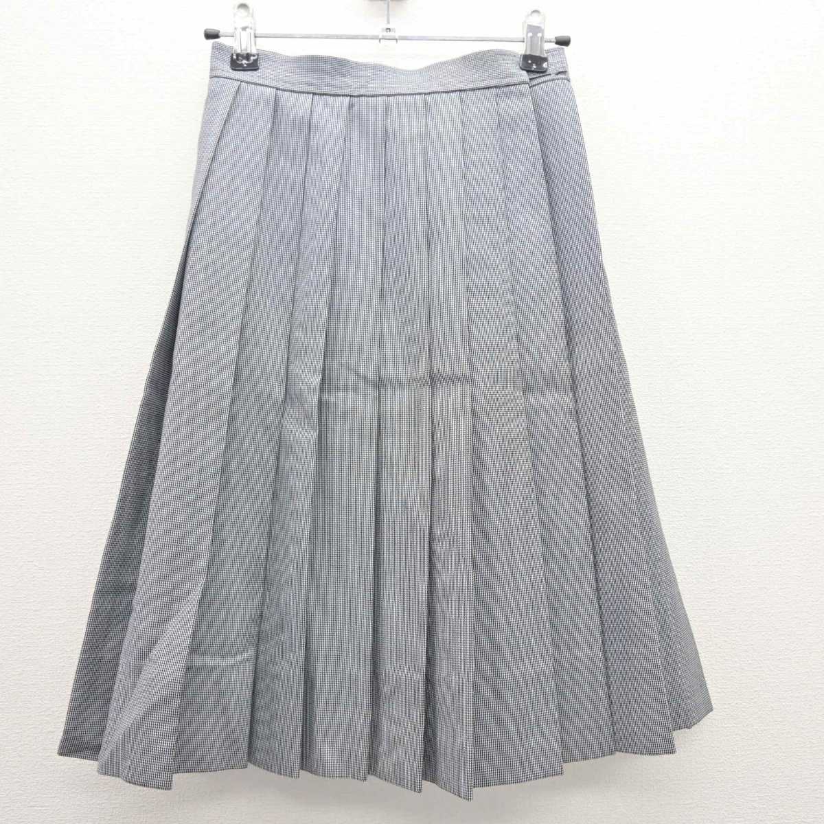 【中古】東京都 貫井中学校 女子制服 5点 (ブレザー・ベスト・シャツ・スカート) sf066877