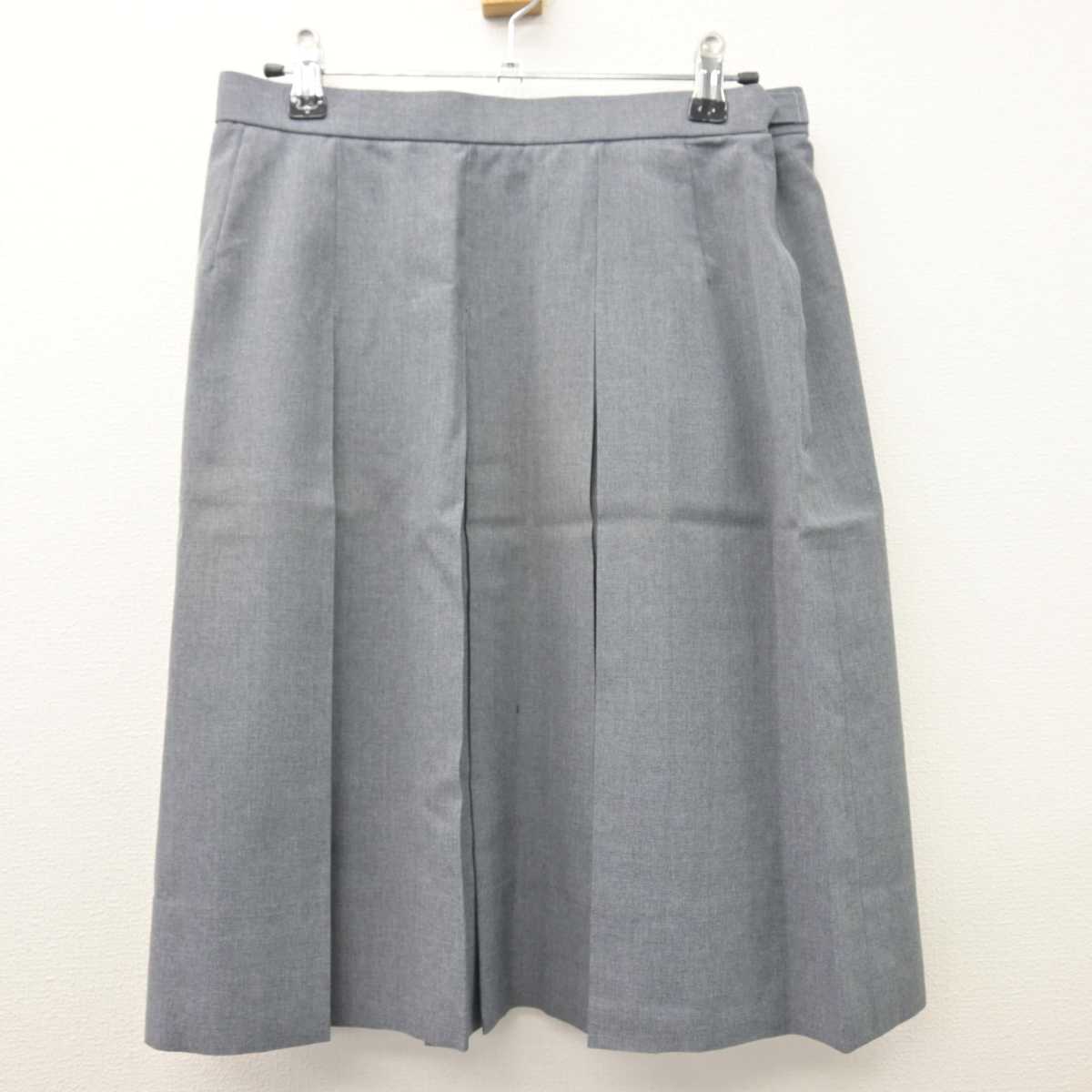 【中古】東京都 谷原中学校 女子制服 2点 (ベスト・スカート) sf066878