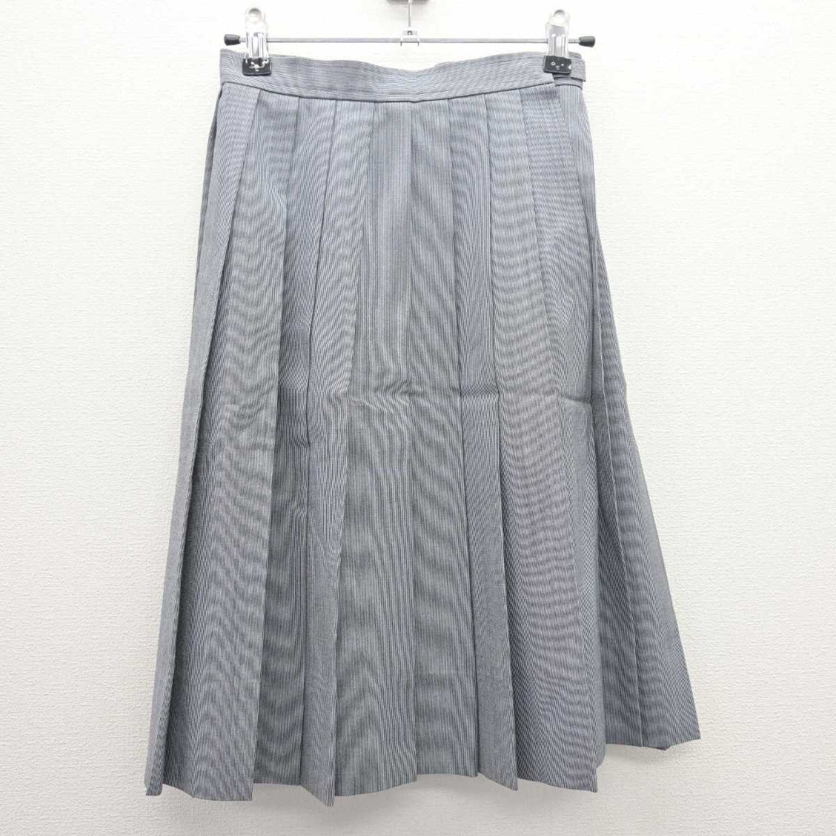 【中古】東京都 貫井中学校 女子制服 2点 (ベスト・スカート) sf066879