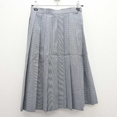 【中古】東京都 貫井中学校 女子制服 2点 (ベスト・スカート) sf066879