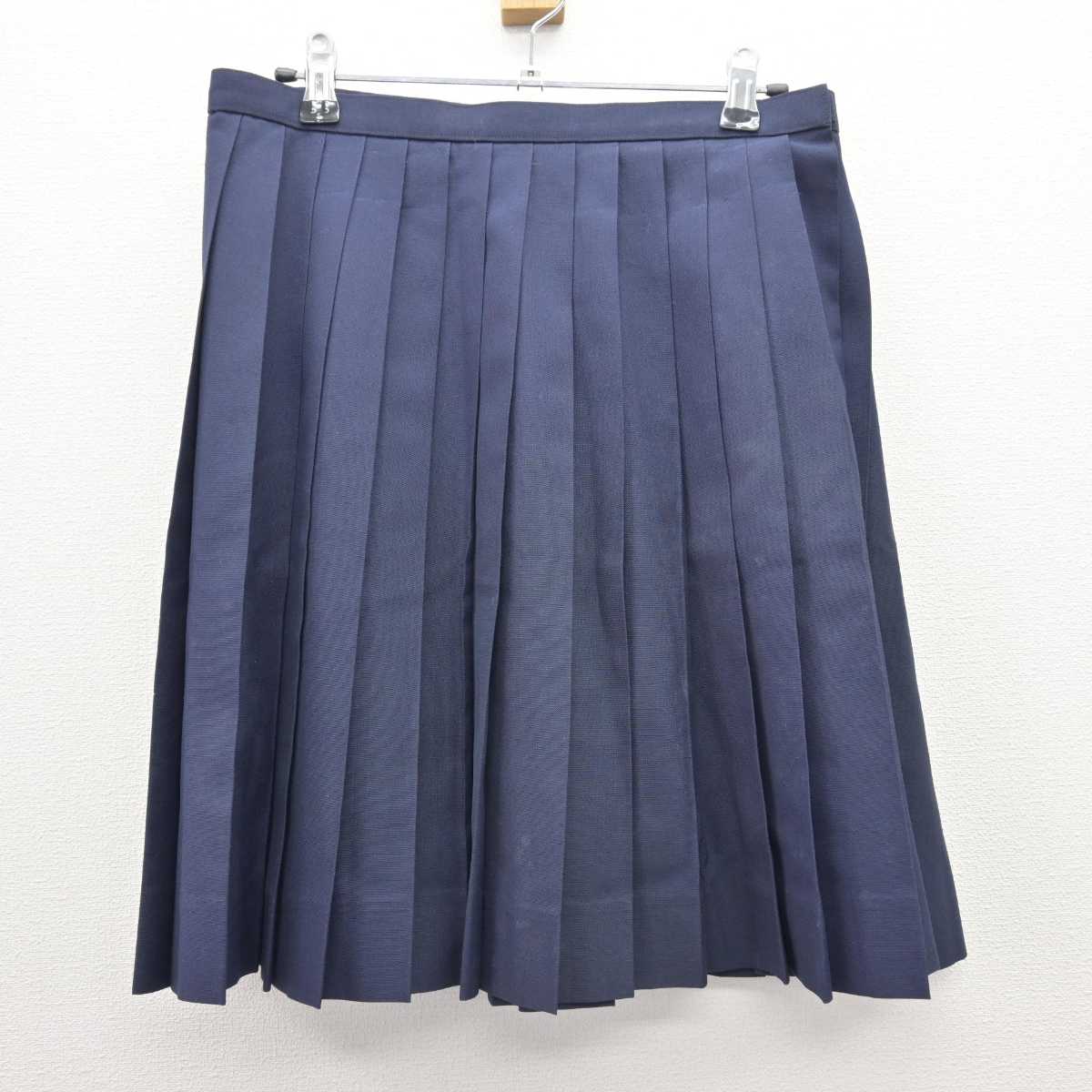 【中古】香川県 高松高等学校 女子制服 2点 (ベスト・スカート) sf066884