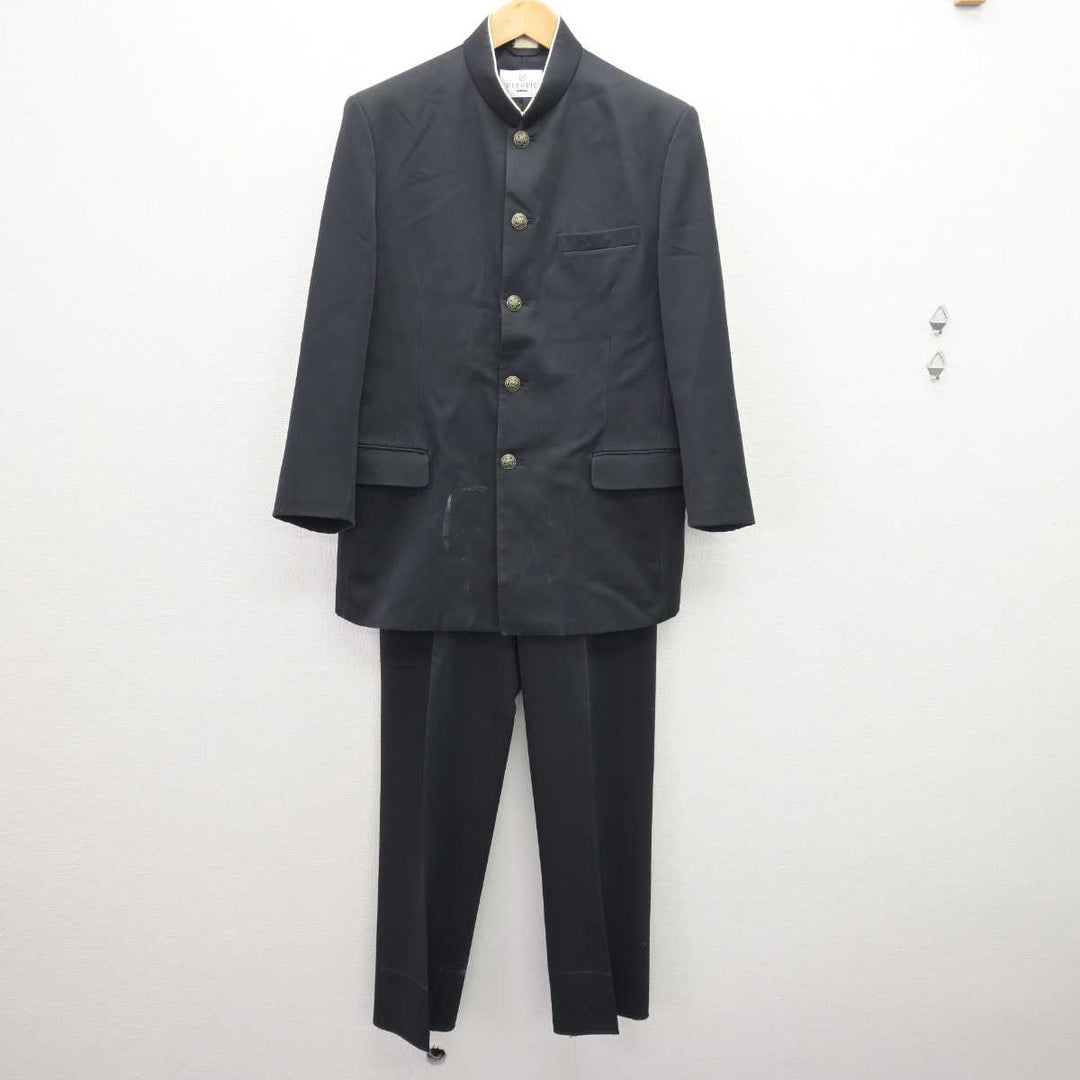 【中古】香川県 さぬき市立長尾中学校 男子制服 2点 (学ラン・ズボン) sf066892