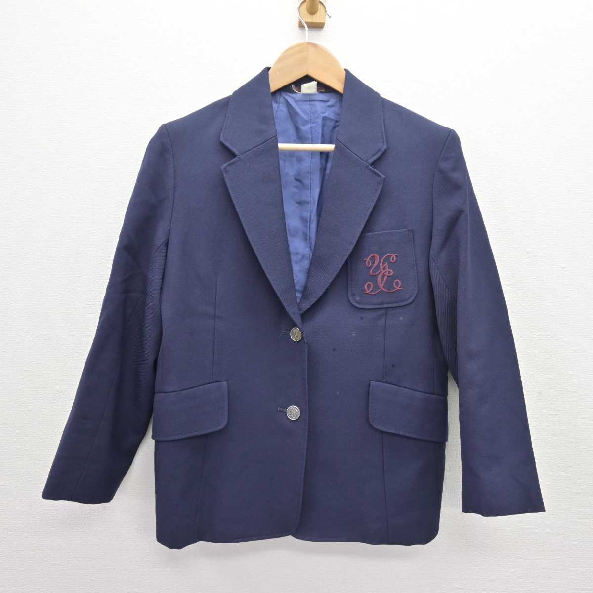 【中古】山梨県 山梨英和高等学校 女子制服 1点 (ブレザー) sf066906