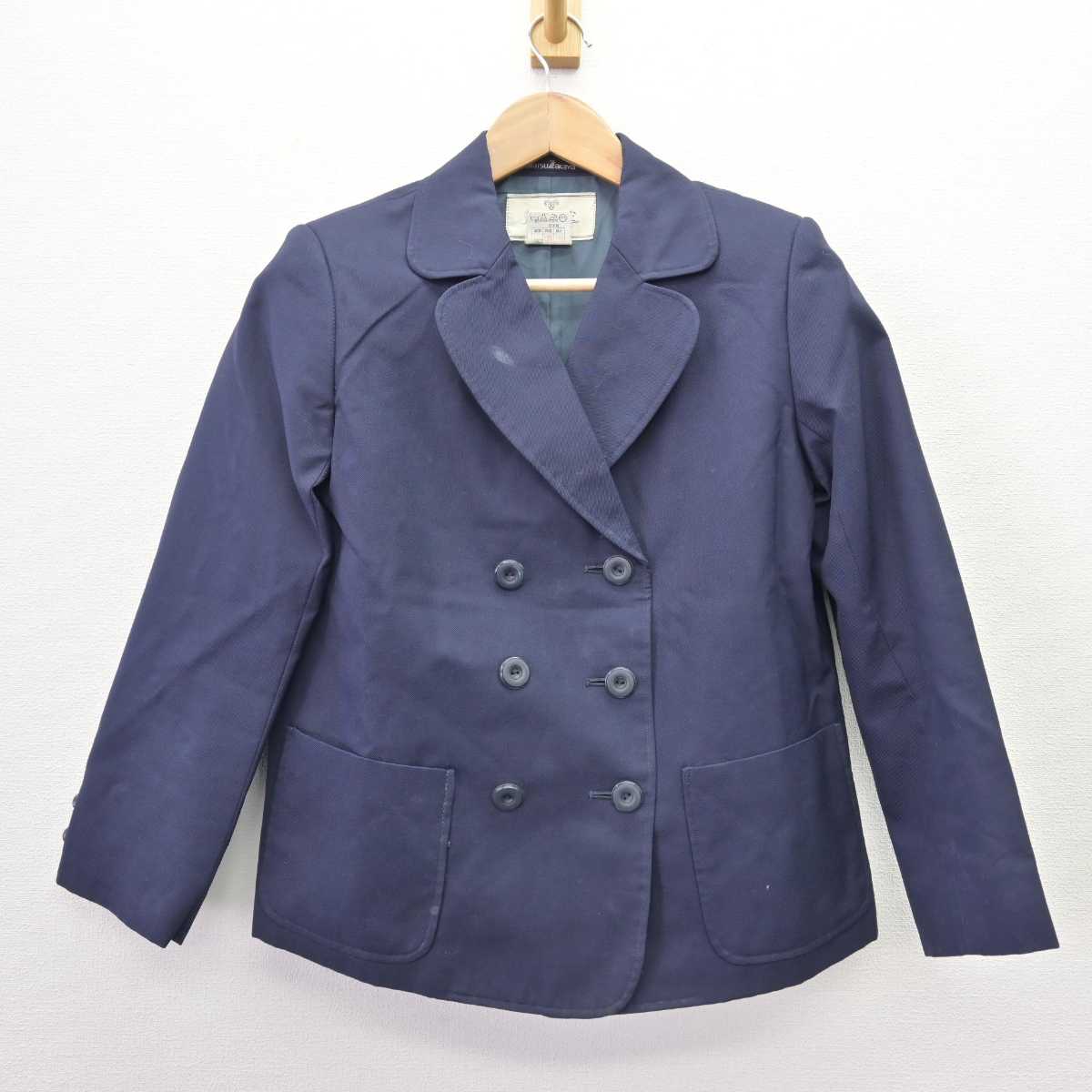 【中古】愛知県 椙山女学園中学校 女子制服 3点 (ブレザー・ジャンパースカート) sf066972