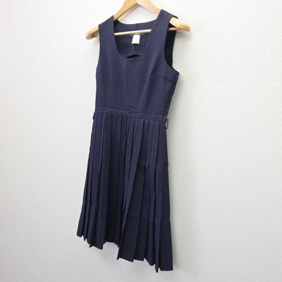 【中古】愛知県 椙山女学園高等学校 女子制服 1点 (ジャンパースカート) sf066974