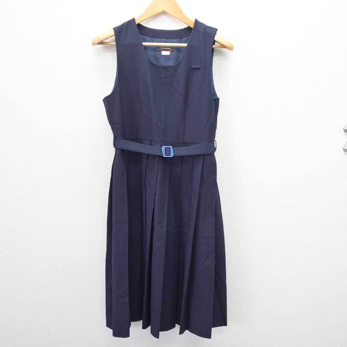 【中古】佐賀県 成章中学校 女子制服 3点 (ブレザー・シャツ・ジャンパースカート) sf066979