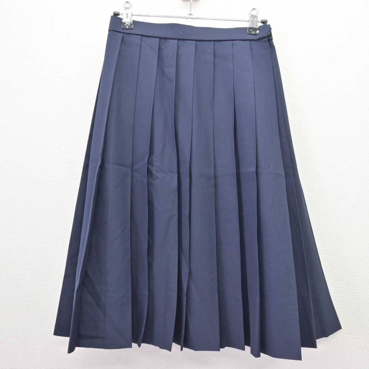 【中古】佐賀県 成章中学校 女子制服 3点 (セーラー服・スカート) sf066980